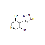 3,5-Dibromo-4-(1H-1,2,3-triazol-4-yl)pyridine