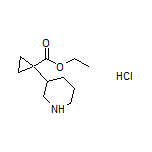 Ethyl 1-(3-Piperidyl)cyclopropanecarboxylate Hydrochloride