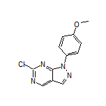 6-Chloro-1-(4-methoxyphenyl)-1H-pyrazolo[3,4-d]pyrimidine