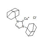 [1,3-Di(1-adamantanyl)-1H-imidazol-2(3H)-ylidene]copper(III) Chloride