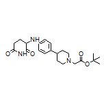 3-[[4-[1-(Boc-methyl)-4-piperidyl]phenyl]amino]piperidine-2,6-dione