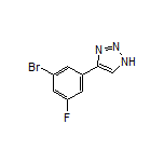 4-(3-Bromo-5-fluorophenyl)-1H-1,2,3-triazole