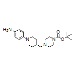 4-[4-[(4-Boc-1-piperazinyl)methyl]-1-piperidyl]aniline