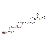 4-[4-[2-(1-Boc-4-piperidyl)ethyl]-1-piperazinyl]aniline