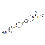 4-[4-(7-Boc-7-azaspiro[3.5]nonan-2-yl)-1-piperazinyl]aniline