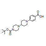 4-[4-(4-Boc-1-piperazinyl)-1-piperidyl]benzoic Acid