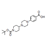 4-[4-(1-Boc-4-piperidyl)-1-piperazinyl]benzoic Acid