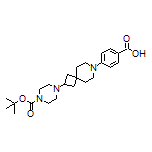 4-[2-(4-Boc-1-piperazinyl)-7-azaspiro[3.5]nonan-7-yl]benzoic Acid