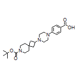 4-[4-(7-Boc-7-azaspiro[3.5]nonan-2-yl)-1-piperazinyl]benzoic Acid