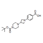 4-[3-(4-Boc-1-piperazinyl)-1-azetidinyl]benzoic Acid