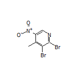 2,3-Dibromo-4-methyl-5-nitropyridine