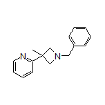 2-(1-Benzyl-3-methyl-3-azetidinyl)pyridine