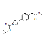 Methyl 2-[4-(1-Boc-3-azetidinyl)phenyl]propanoate