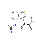 3-[2-(Dimethylamino)-2-oxoacetyl]-4-indolyl Acetate