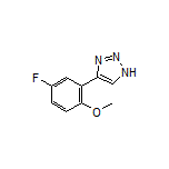 4-(5-Fluoro-2-methoxyphenyl)-1H-1,2,3-triazole