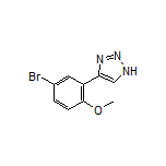 4-(5-Bromo-2-methoxyphenyl)-1H-1,2,3-triazole