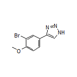 4-(3-Bromo-4-methoxyphenyl)-1H-1,2,3-triazole