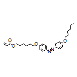 6-[4-[[4-(Hexyloxy)phenyl]diazenyl]phenoxy]hexyl Acrylate