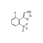 4-[2-Fluoro-6-(trifluoromethyl)phenyl]-1H-1,2,3-triazole