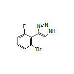 4-(2-Bromo-6-fluorophenyl)-1H-1,2,3-triazole