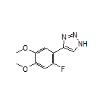 4-(2-Fluoro-4,5-dimethoxyphenyl)-1H-1,2,3-triazole