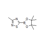 3-Methyl-1,2,4-thiadiazole-5-boronic Acid Pinacol Ester