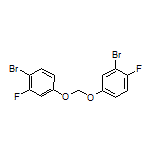 2-Bromo-4-[(4-bromo-3-fluorophenoxy)methoxy]-1-fluorobenzene