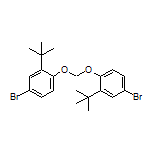 Bis[4-bromo-2-(tert-butyl)phenoxy]methane