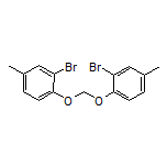 Bis(2-bromo-4-methylphenoxy)methane