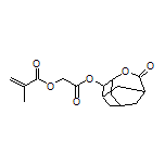 2-Oxo-2-[(5-oxo-4-oxatricyclo[4.3.1.13,8]undecan-2-yl)oxy]ethyl Methacrylate