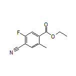 Ethyl 4-Cyano-5-fluoro-2-methylbenzoate