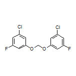 Bis(3-chloro-5-fluorophenoxy)methane