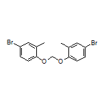 Bis(4-bromo-2-methylphenoxy)methane