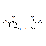 Bis[(3,4-dimethoxyphenyl)thio]methane