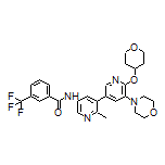 N-[2-Methyl-5’-morpholino-6’-[(tetrahydro-2H-pyran-4-yl)oxy]-[3,3’-bipyridin]-5-yl]-3-(trifluoromethyl)benzamide