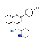 [2-(4-Chlorophenyl)-4-quinolyl](2-piperidyl)methanol