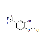 2-Bromo-1-(chloromethoxy)-4-(trifluoromethyl)benzene