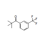 2,2-Dimethyl-1-[3-(trifluoromethyl)phenyl]-1-propanone