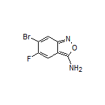 3-Amino-6-bromo-5-fluorobenzisoxazole