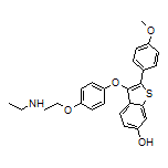 3-[4-[2-(Ethylamino)ethoxy]phenoxy]-2-(4-methoxyphenyl)benzothiophen-6-ol