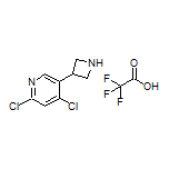 5-(3-Azetidinyl)-2,4-dichloropyridine Trifluoroacetate