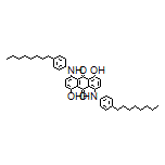 1,5-Dihydroxy-4,8-bis[(4-octylphenyl)amino]anthracene-9,10-dione