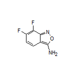 3-Amino-6,7-difluorobenzisoxazole