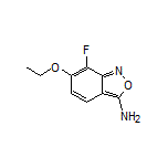 3-Amino-6-ethoxy-7-fluorobenzisoxazole