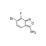 3-Amino-6-bromo-7-fluorobenzisoxazole