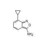 3-Amino-7-cyclopropylbenzisoxazole