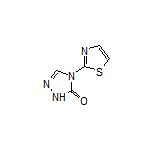 4-(2-Thiazolyl)-1H-1,2,4-triazol-5(4H)-one