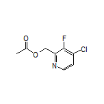 (4-Chloro-3-fluoro-2-pyridyl)methyl Acetate