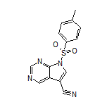 7-Tosyl-7H-pyrrolo[2,3-d]pyrimidine-5-carbonitrile