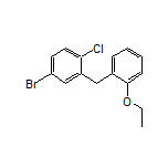 4-Bromo-1-chloro-2-(2-ethoxybenzyl)benzene